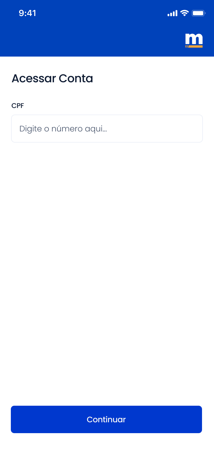 Mury Cartões Login