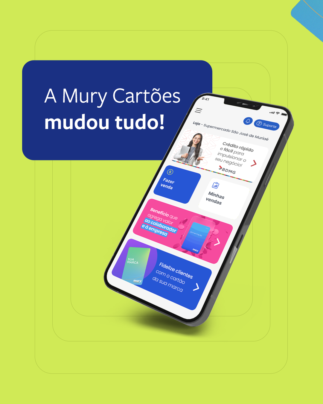 A Mury Cartões mudou tudo!